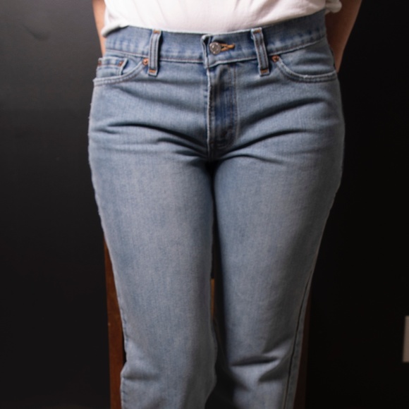 Men's Levi's Light Wash Jeans Zipper Front - Picture 2 of 5